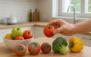 Schimmel! Wann muss Essen in die Tonne?